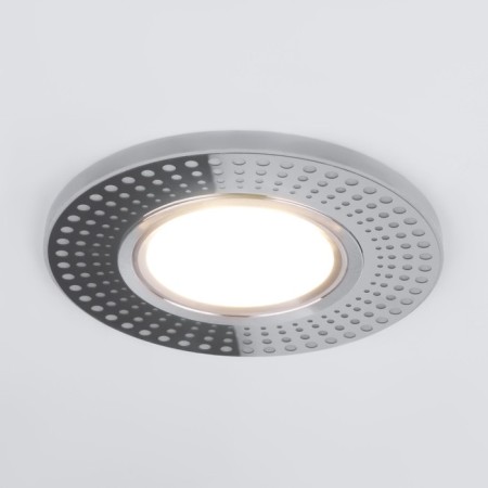 Lamp ceiling Elektrostandard, Doti LED 35 W, 95x95x7 mm, IP20, chromium color-1