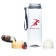 Water bottle, 500 ml, "Movement - Life", with a drinker