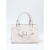 Female bag, 20*8*14, lightning departure, belt lengths, white