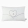 Decorative Ethel Pillow "Heart" 60*40cm, velor