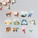 Stickers for creativity "Nature" embossing gold set 48 pcs 9x7x0.8 cm