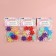 Flower n webusmers, 4.5 × 2 × 0.4 cm, 10 pcs, colorful color