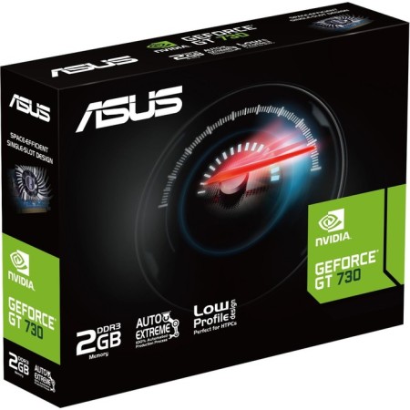 Video card ASUS GT730-2GD3-BRK-EVO, GeForce GT 730 2 GB, DDR3, HDMI, DVI-1
