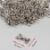 Sewing hook No. 2, 15 × 8 mm, 100 pcs, silver color
