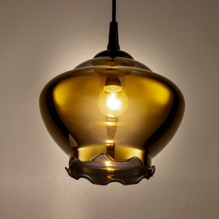 Lamp Bayerlux Zlata 1he27 Gold 22x22x18cm-2