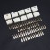 Car connector, dj7081-6.3-11/21, 8 contacts, set 5 pcs