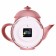 Walls are launched interior, for the kitchen, silent, "kettle" 29 x 34 cm, pink