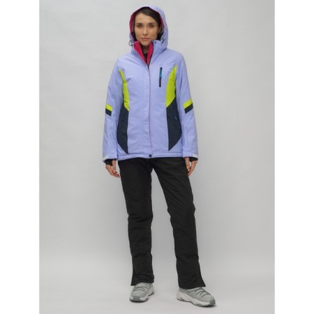 Ski suit, size 48, purple color-24