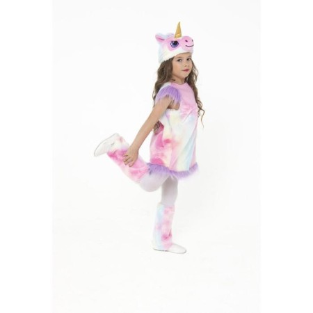 Carnival costume "Unicorn Tenderness", mask, sundress, hetras, p. 26, height 104 cm-1