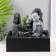 The desktop fountain from the network, the backlight "Little Hoste in the Stone City" 29x21x27 cm