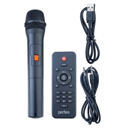 Portable Acoustics Perfeo (PF_D0020) Bear 36W MP3/USB-Microsd/Aux/FM/TWS Chern + BP microphone 1073-3