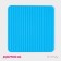 Square hot -shaped stand, 17 cm, blue color