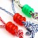 Toy training cable "carousel", 145 gr, mix of flowers