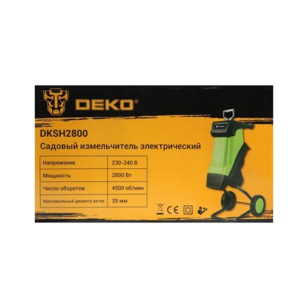 Gardener Electric Deko DKSH2800, 2800 W, MAX D = 39 mm-9