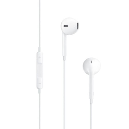 Headphones Apple Earpods 3.5 mm mnhf2zm/a, liners, microphone, 109 dB, 32 Ohms, 1.1 m, white-1