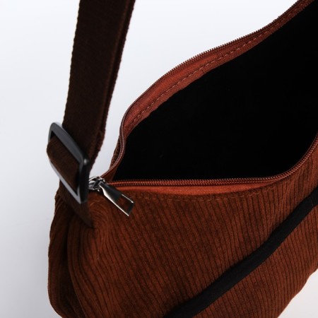 Youth bag with lightning, brown color-4