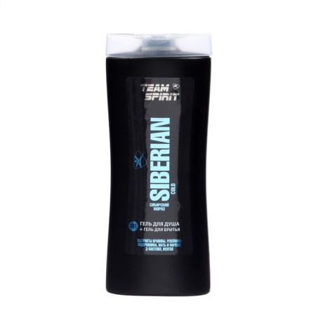 Gift set of male Team Spirit: shampoo, 250 ml + shower gel, 250 ml-3