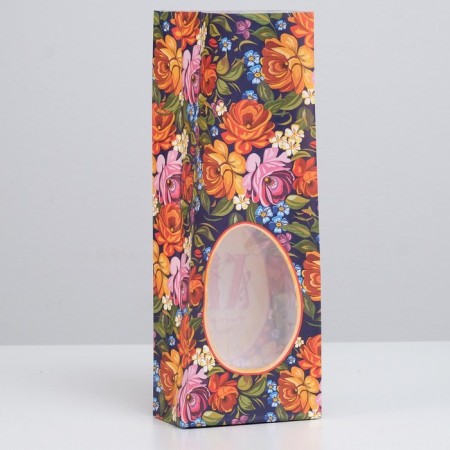 Single -layer package with the Easter window, 100 x 60 x 260 mm