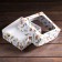 Gift box, lid is, with the “New Year mood” window, 14.5 x 14.5 x 6 cm
