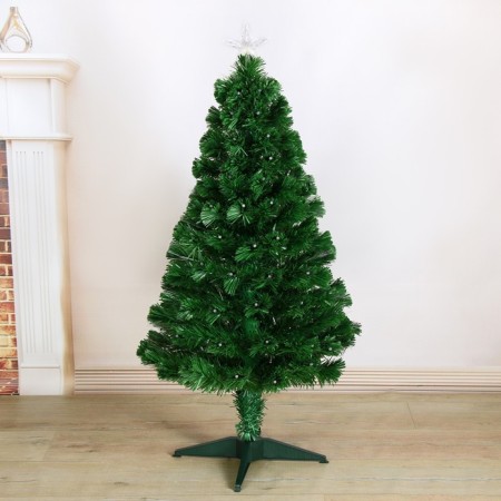 Fiber -Christmas tree "glow" 120 cm d of the lower tier 65 cm 125 branches-1