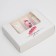 Box for eclairs, confectionery packaging, 4 inserts, “sweet life”, 20 x 15 x 5 cm