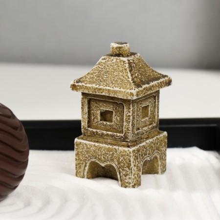 Сад камней Дзен "Три шара с рисунками" песок 29,5х20х5,5 см-2