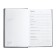 Deliciper of Leduced A5, 160 sheets, boumvinyl cover, black