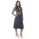 Women's skirt, size 44, gray color