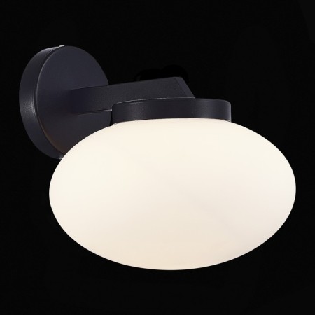 Sconces st. SL1503.401.01. Modica. 1x40 W, E27, 25x25 cm, black color-1