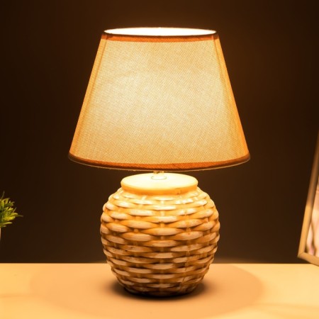 Oriana table lamp E27 40W Beige 21x21x33 cm Risalux-2