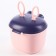 Container for storage of baby food, 230 ml., Pink color