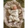 Cap with lapel Children's Amarobaby Pure Love Tot, Size 40-42 cm, Milk color