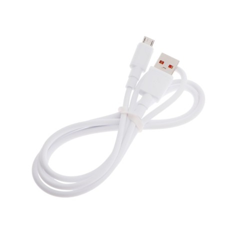 Krutoff Classic, MicroUSB cable - USB, 1.5 A, 1 m, TPE coating, white-2