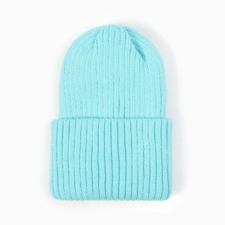 Children's hat, menthol color, size 54-56