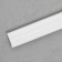Sloth skirting board, white C01/25, 25x15x2000