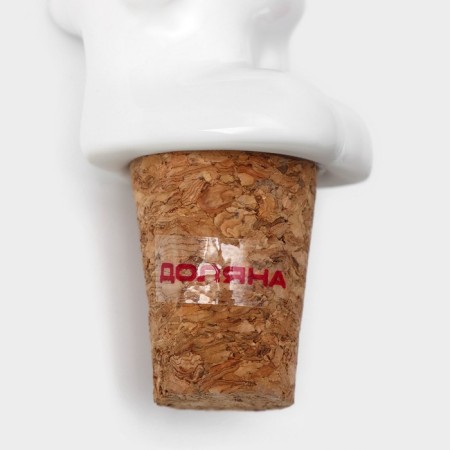 The plug for the bottle of the share "Stylish Bear", 3.5 × 3.5 × 10 cm-5