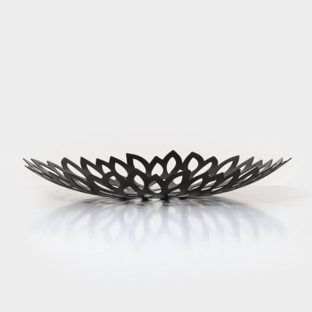 Fryer "Pion", 28.5 × 28.5 × 4.5 cm, black color-4
