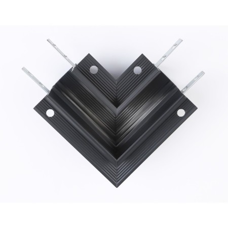 Ambrella connector angular for the built -in tire pipeline Magnetic GL3354 BK, black-1