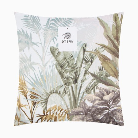 Pillowcase decorative Ethel "Tropical Garden" 45x45cm, Polyester, velor-5