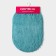 Bath and toilet rug “fluffy”, 40 × 60 cm, blue color