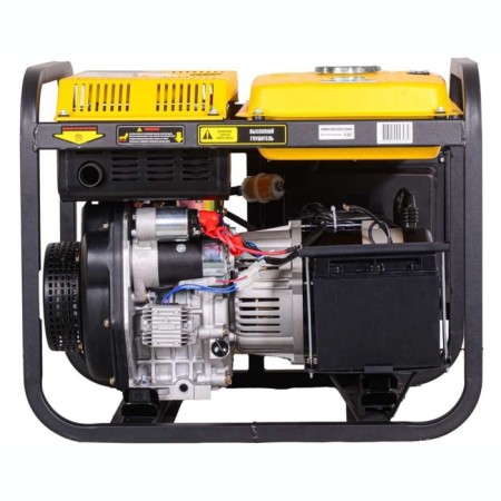 Diesel generator Huter LDG 5000LX, 220 V, 3.3 kW, synchronous, 14 l, 8 l/s, 0.375 l/h/h-2