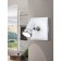 Tamara 3,3W GU10 IP44 lamp is white, chrome