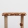 Cat house with a claw, two -story, with windows, 50x36x75 cm, brown with paws