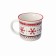 Porcelain shade mug "New Year. Snowflakes ”, 380 ml