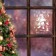 Stickers on the windows "New Year" snowmen, 50 x 74 cm