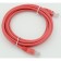 Cat5e Molded 3M Red RJ-45 (M) -RJ-45 (M) patch cord