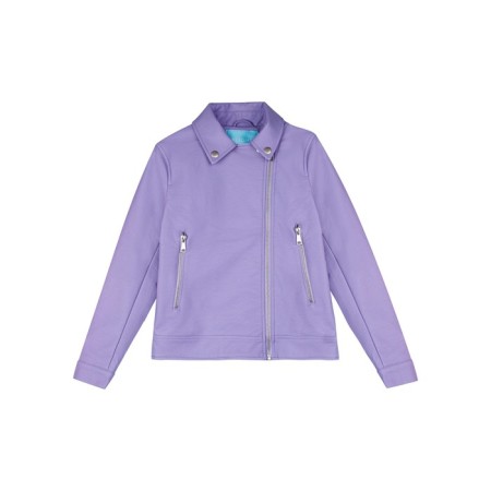 Eco -leather jacket for PlayTode girl, height 146 cm-6