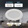 Lamp built -in era LED, IP40, 9W, 118x25.5 mm, 6500K, 685LM, white color
