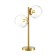 Blair 2x60W desktop E14 brass