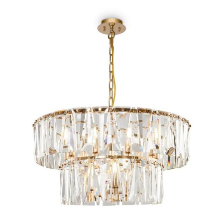 Suspension lamp Maytoni Mod043PL-12G, 12CHE14, 40W, 68x68x80 cm, color gold